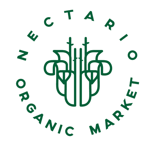 Spinner Nectario Organic Market Logo